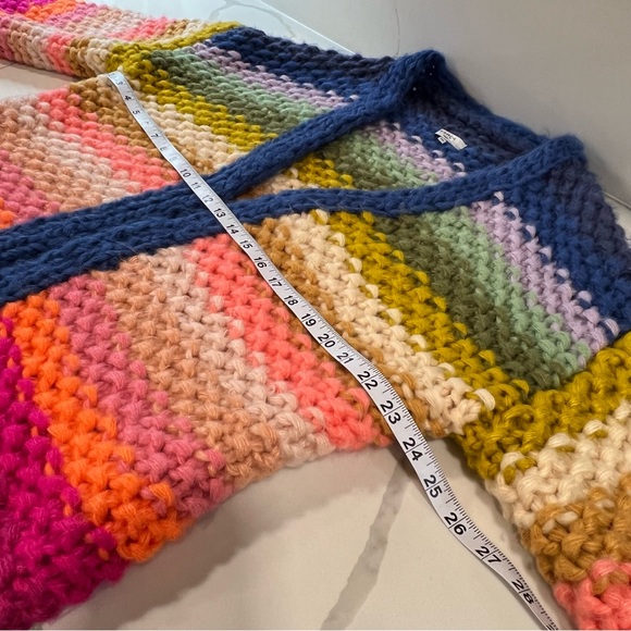 Anthropologie Colorful Knit Cardigan - Picture 12 of 13